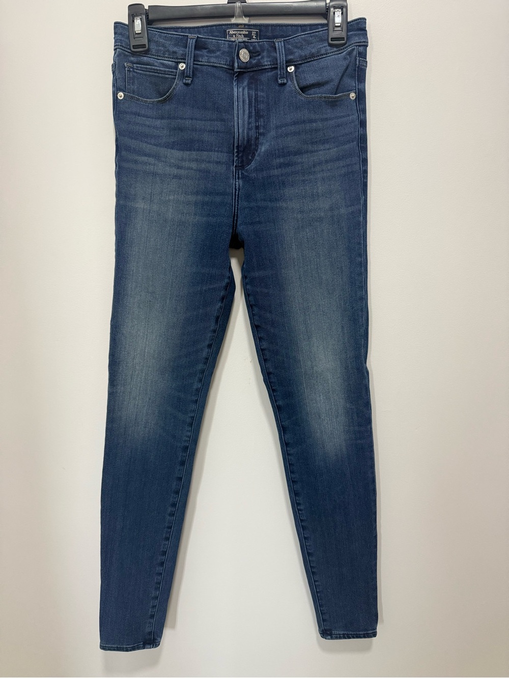 Abercrombie & Fitch Women’s Simone High Rise Sculpt Super Skinny Jeans